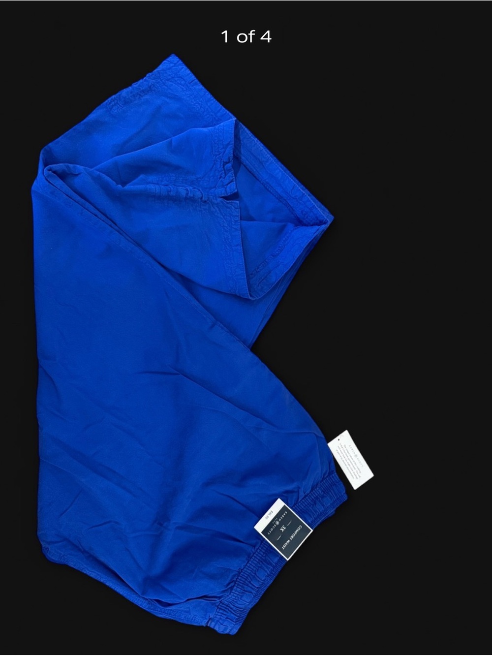 NWT Women’s Plus 3X Ultra Blue Pull on Karen Scott Capris with front pockets